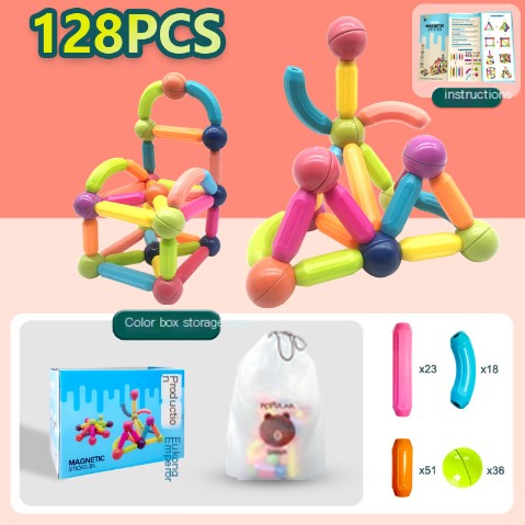 Montessori Magnetic Pieces Puzzle for Children - Sensory Kids