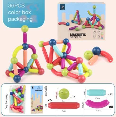 Montessori Magnetic Pieces Puzzle for Children - Sensory Kids