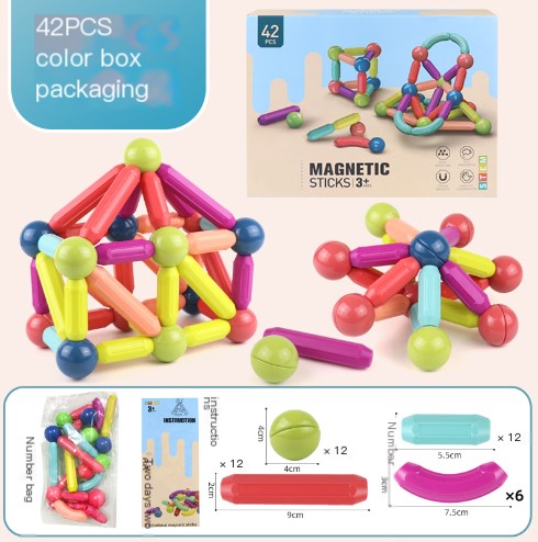 Montessori Magnetic Pieces Puzzle for Children - Sensory Kids