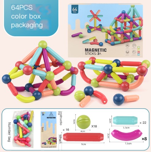 Montessori Magnetic Pieces Puzzle for Children - Sensory Kids