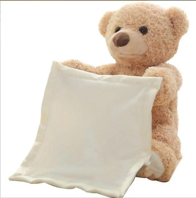 The peek-a-boo teddy bear for baby kids - Sensory Kids