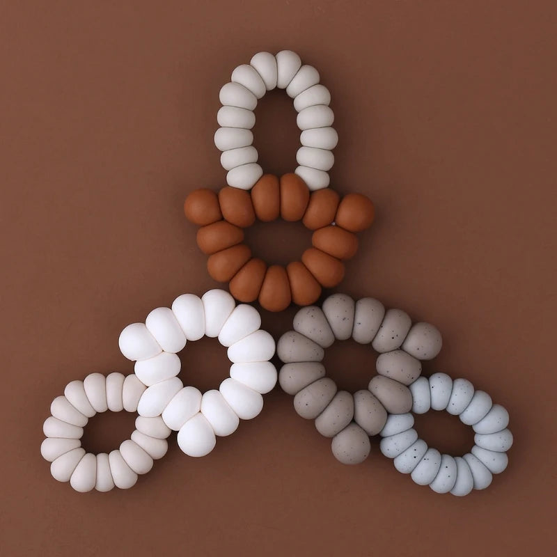 Flower Shape Baby Silicone Teether | Comfort & Relief - Sensory Kids