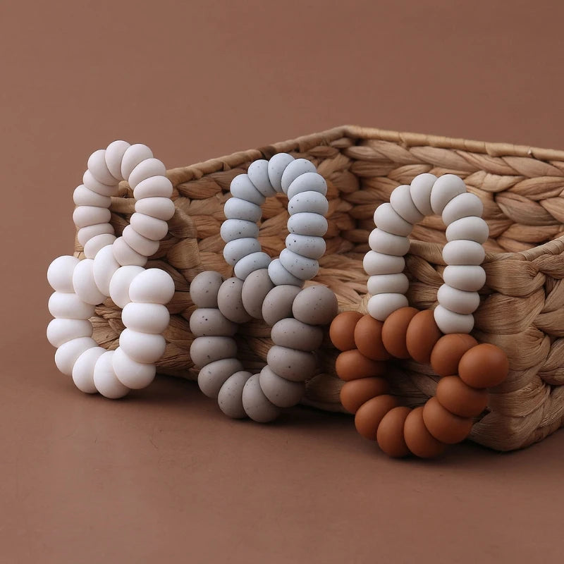 Flower Shape Baby Silicone Teether | Comfort & Relief - Sensory Kids