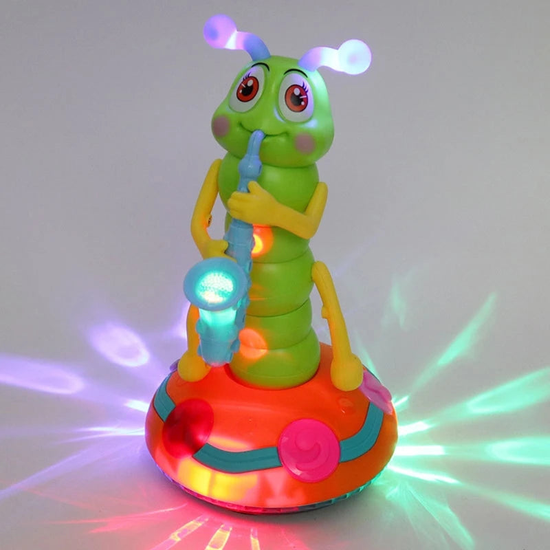Electric Cute Caterpillar Melody Lighting - Sensory Kids
