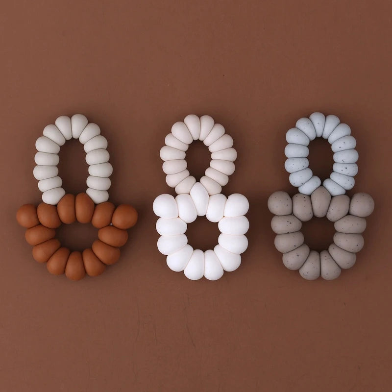 Flower Shape Baby Silicone Teether | Comfort & Relief - Sensory Kids