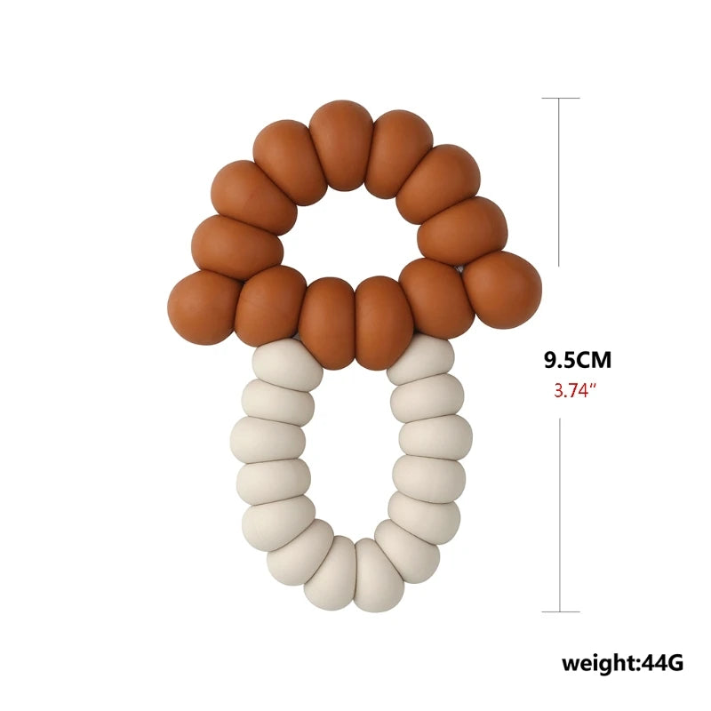 Flower Shape Baby Silicone Teether | Comfort & Relief - Sensory Kids