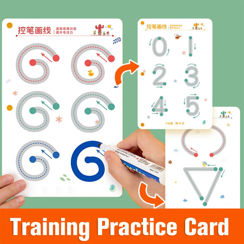 Montessori Workbook: Fast-Track Young Minds for Children - Sensory Kids