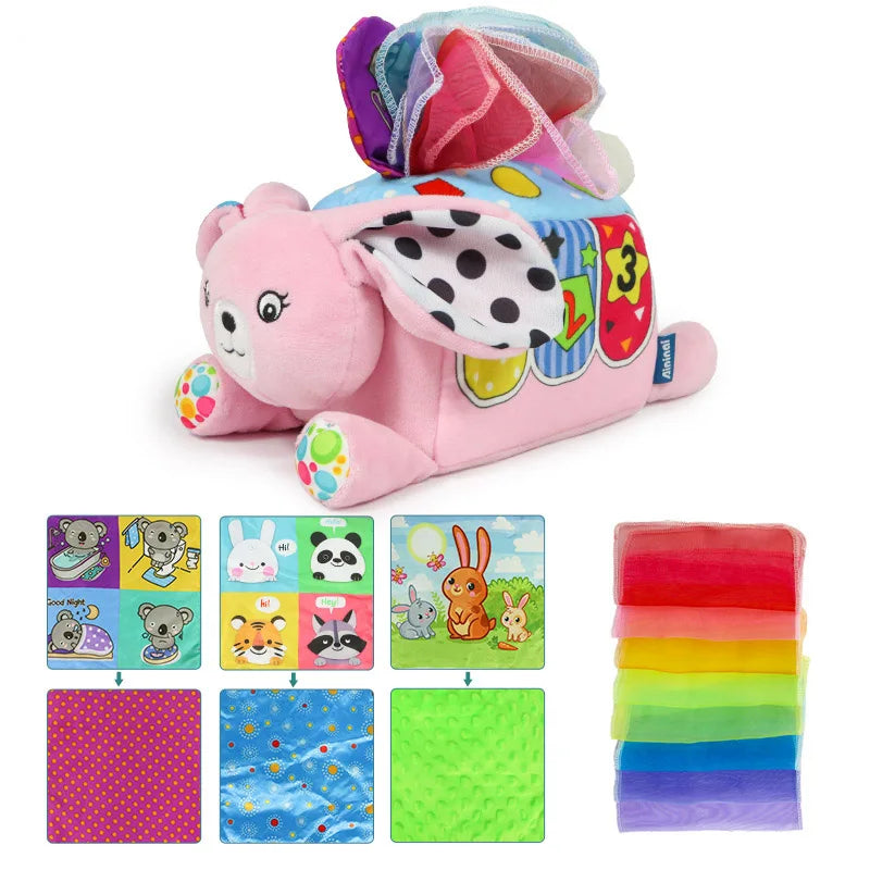 Sensory Toy Magic Tissue Box for Babies and Toddlers - Sensory Kids