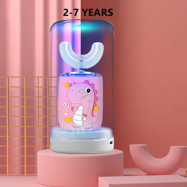 NEW Smart Electric U-Shaped Automatic ToothBrush Silicone - Sensory Kids