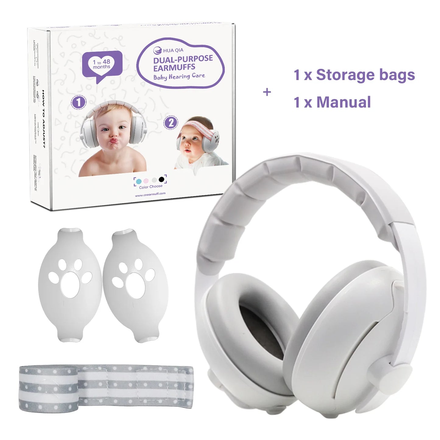 Children's 2-in-1 Noise-Cancelling Headphones