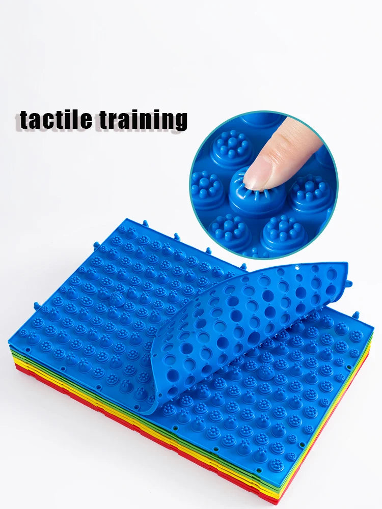 Acupressure Therapy Sensory Mat Integration Toys Massage Headache Relief Tension - Sensory Kids