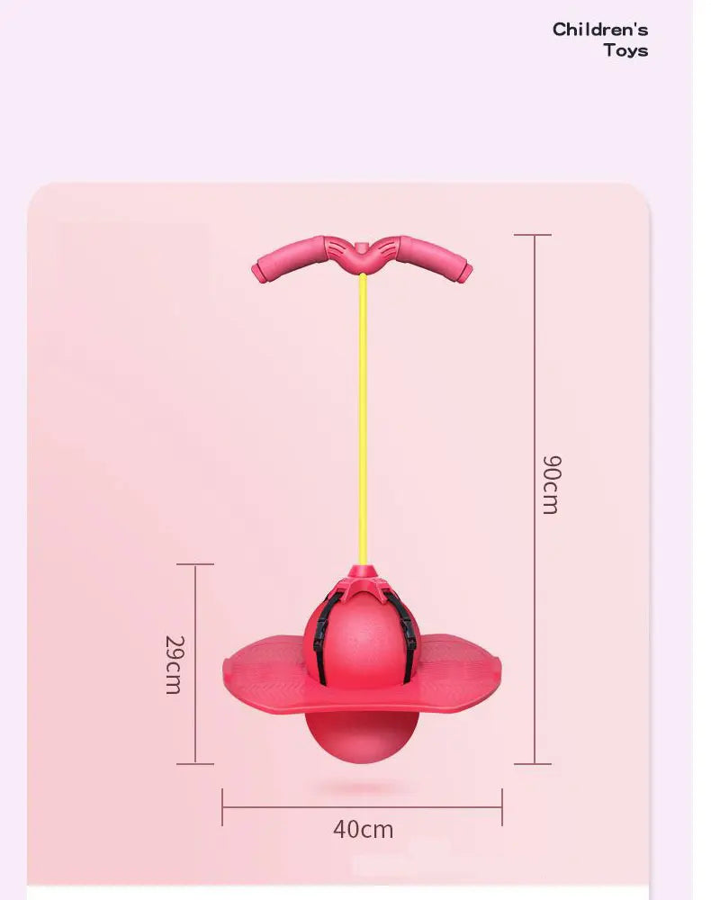 Bouncing Ball Long Height Exercise Equipment Increase For Children - Sensory Kids
