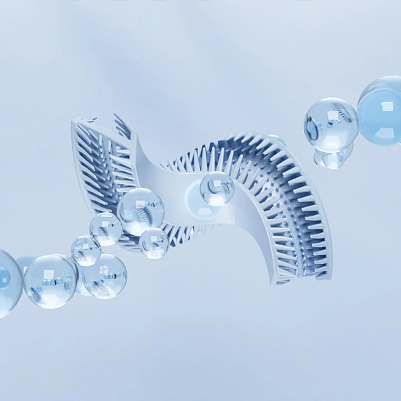 Sensory DinosaurBrush Silicone U-Shaped Toothbrush Tool - Sensory Kids