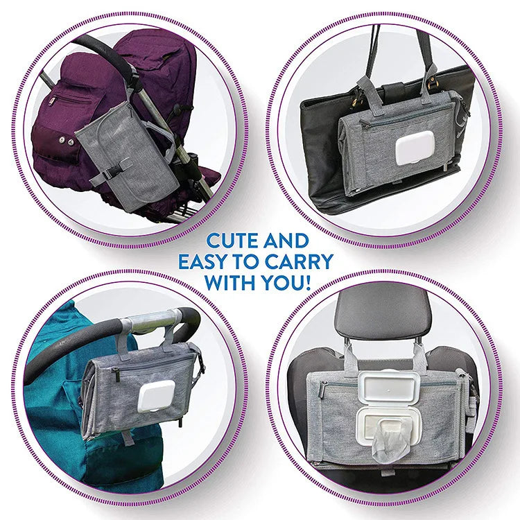 Baby Portable Diaper Changing Pad - Sensory Kids