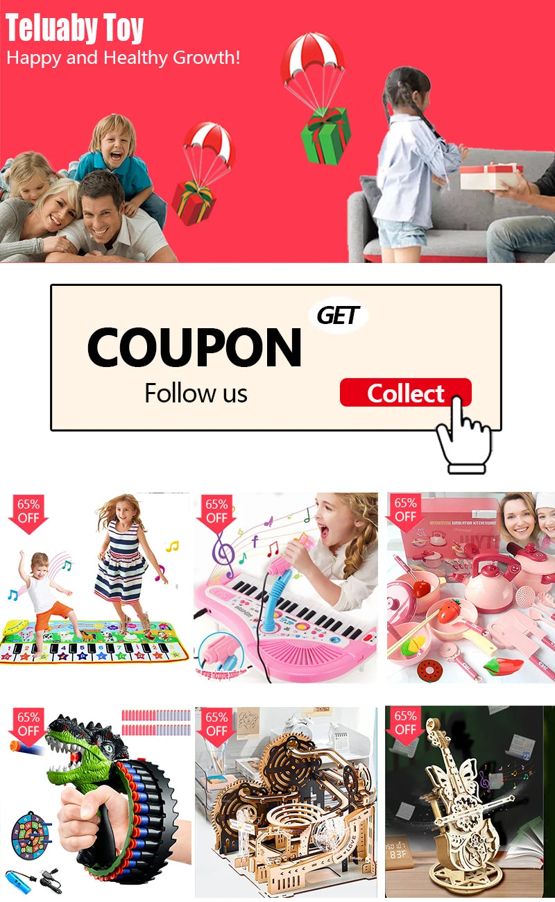 Musical Jump - Toss Ring Game & Rocket Launcher Outdoor Educational for Kids