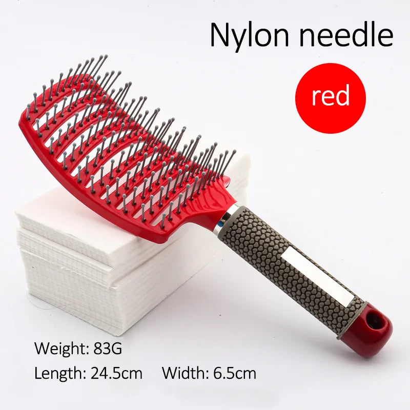 Bristle & Nylon Detangling Sensory Hairbrush - Sensory Kids