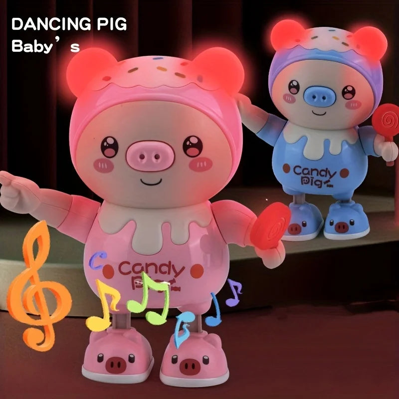 Electronic Pets Pig Dancing Toy Smart Doll Plastic - Sensory Kids