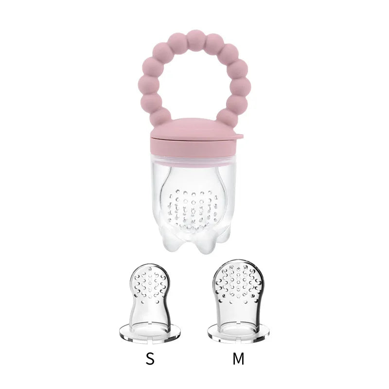 Baby Pacifier Fruit Feeder Nursing Toddler Teething Toys Silicone - Sensory Kids