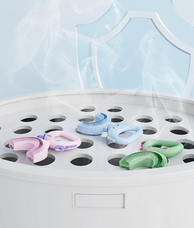 Sensory DinosaurBrush Silicone U-Shaped Toothbrush Tool - Sensory Kids