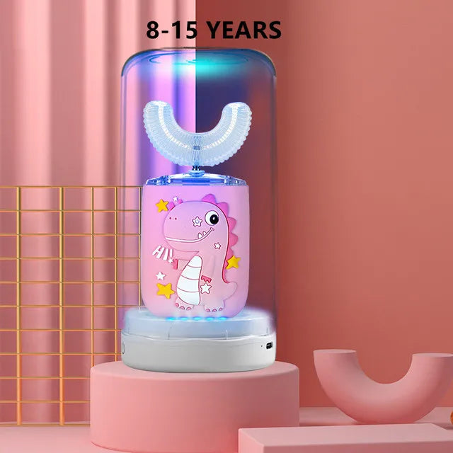 NEW Smart Electric U-Shaped Automatic ToothBrush Silicone - Sensory Kids