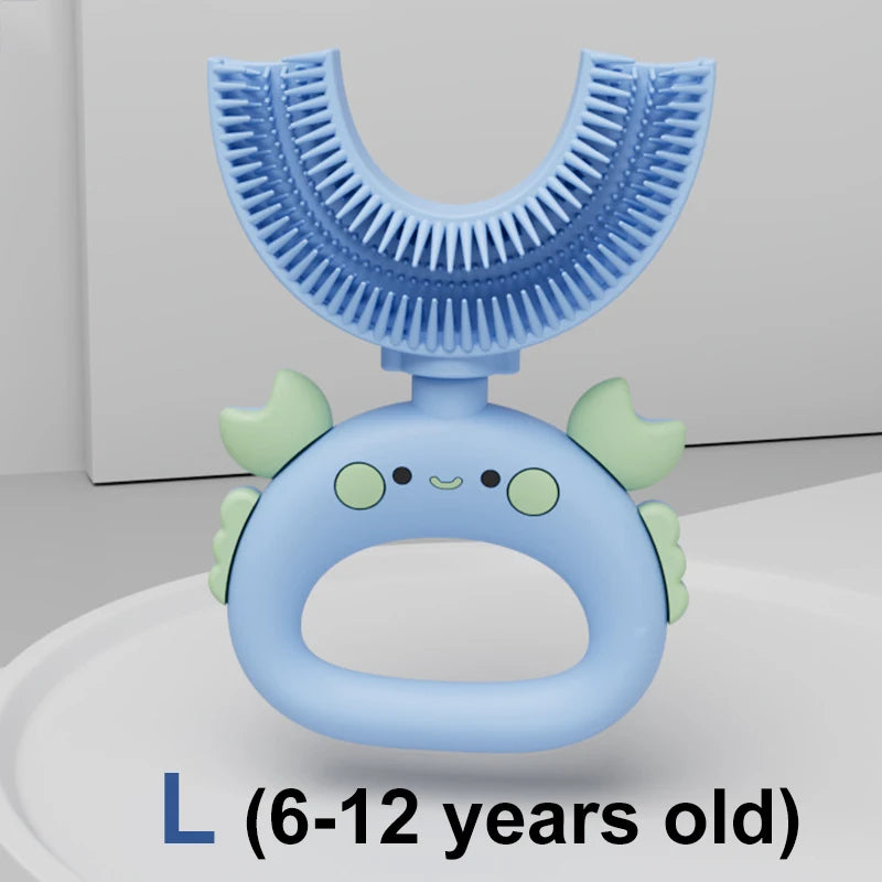 Sensory DinosaurBrush Silicone U-Shaped Toothbrush Tool - Sensory Kids