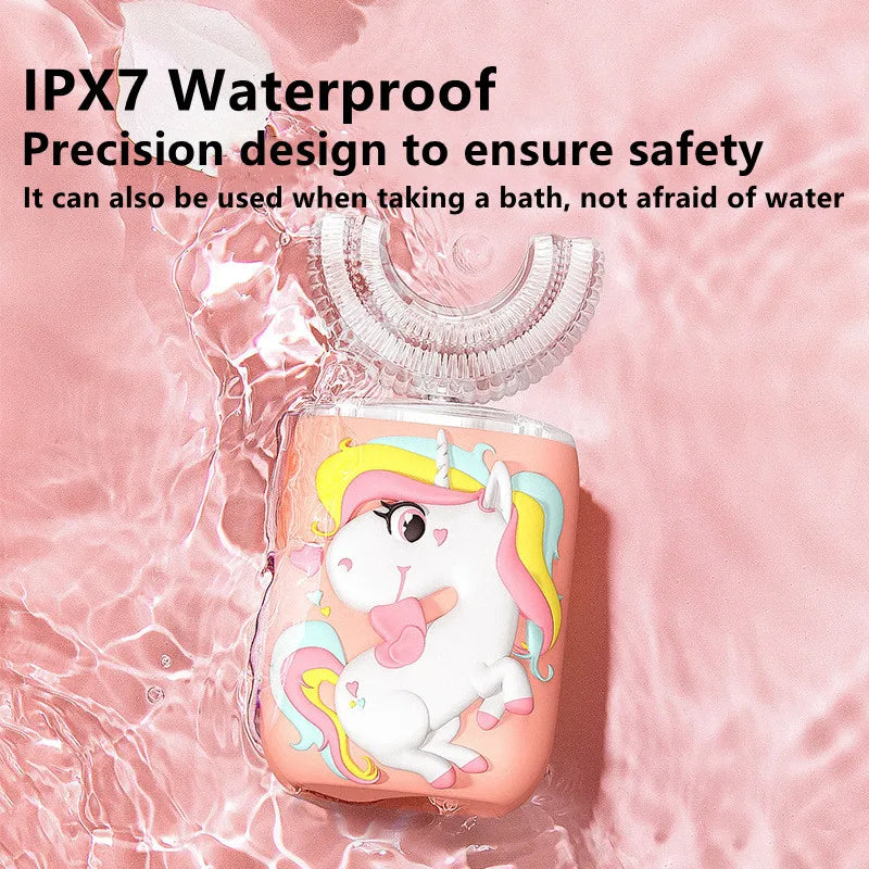 NEW Smart Electric U-Shaped Automatic ToothBrush Silicone - Sensory Kids