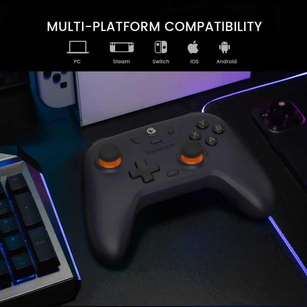 GameSir T4 Nova Lite Wireless Switch Controller Gamepad for Nintendo Switch PC Steam iPhone & Android