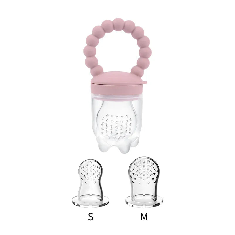 Baby Pacifier Fruit Feeder Nursing Toddler Teething Toys Silicone - Sensory Kids
