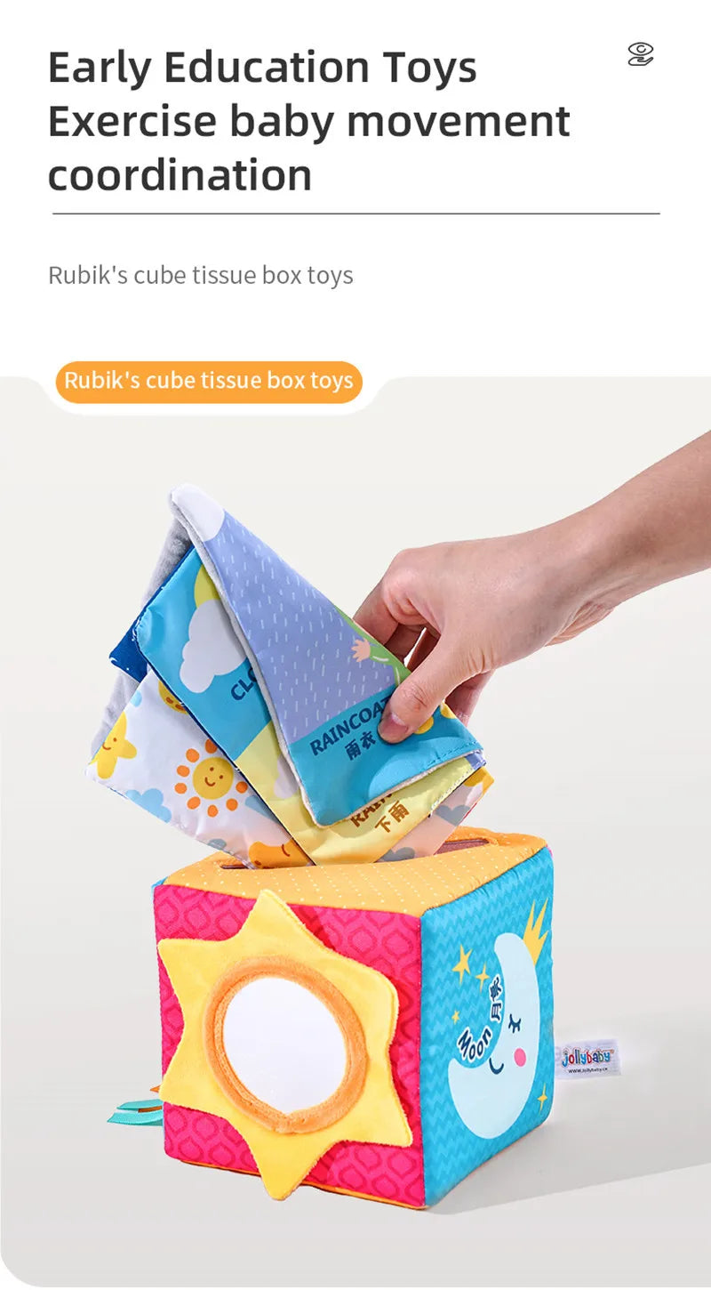 Sensory Toy Magic Tissue Box for Babies and Toddlers - Sensory Kids