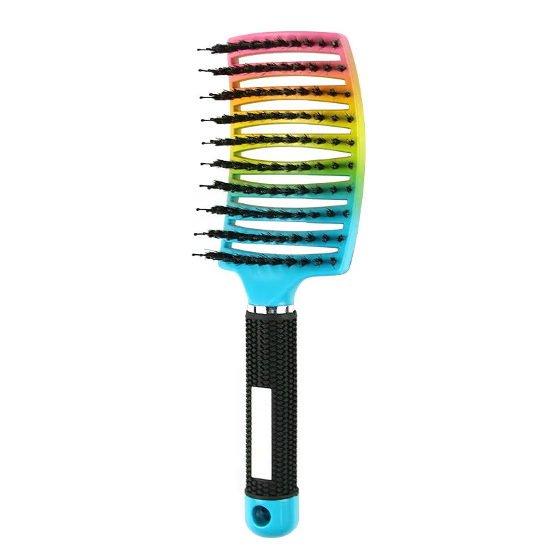 Bristle & Nylon Detangling Sensory Hairbrush - Sensory Kids