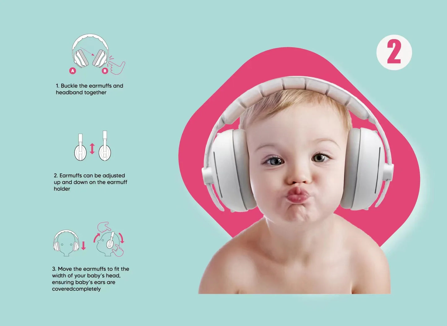 Children's 2-in-1 Noise-Cancelling Headphones