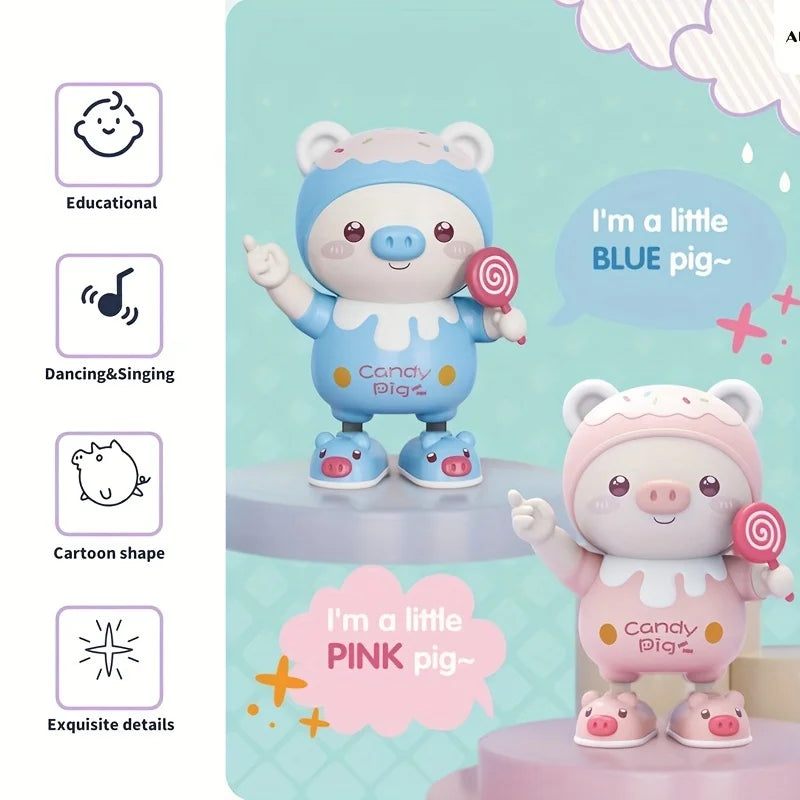 Electronic Pets Pig Dancing Toy Smart Doll Plastic - Sensory Kids