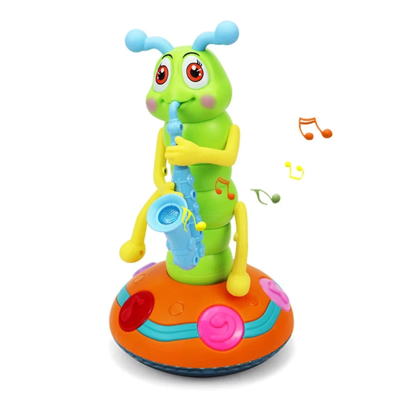 Electric Cute Caterpillar Melody Lighting - Sensory Kids