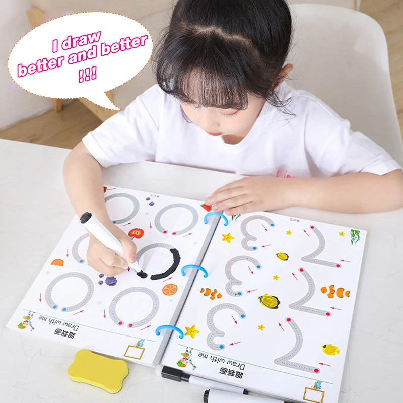 Montessori Workbook: Fast-Track Young Minds for Children - Sensory Kids