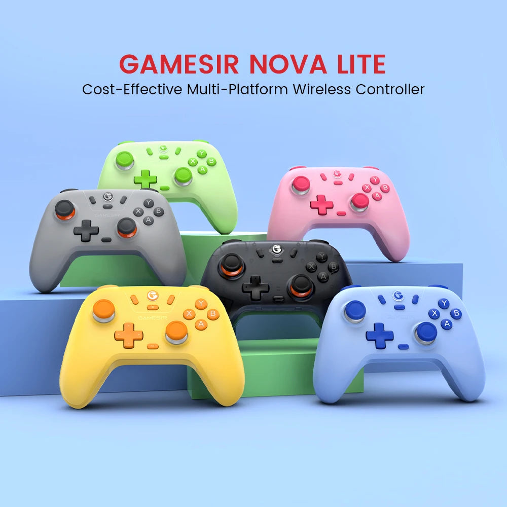 GameSir T4 Nova Lite Wireless Switch Controller Gamepad for Nintendo Switch PC Steam iPhone & Android