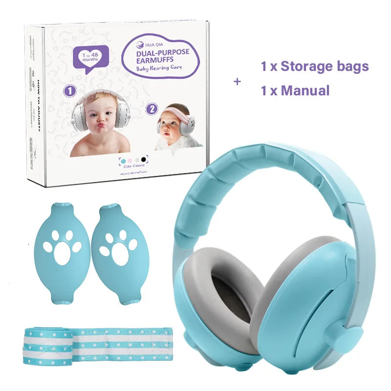 Children's 2-in-1 Noise-Cancelling Headphones