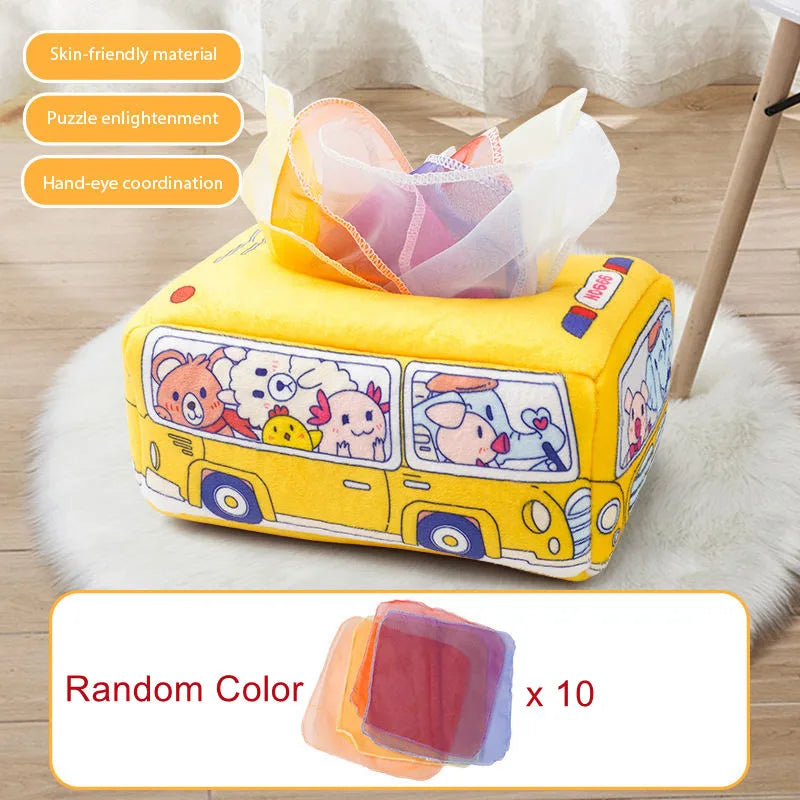 Sensory Toy Magic Tissue Box for Babies and Toddlers - Sensory Kids