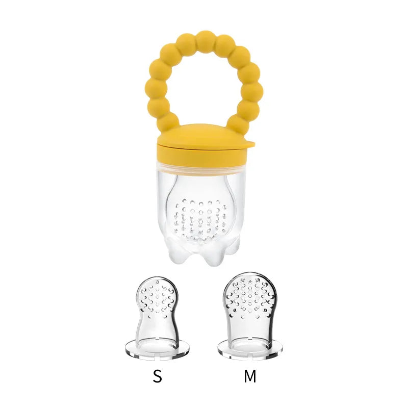 Baby Pacifier Fruit Feeder Nursing Toddler Teething Toys Silicone - Sensory Kids