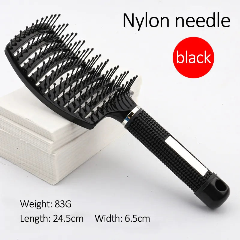 Bristle & Nylon Detangling Sensory Hairbrush - Sensory Kids