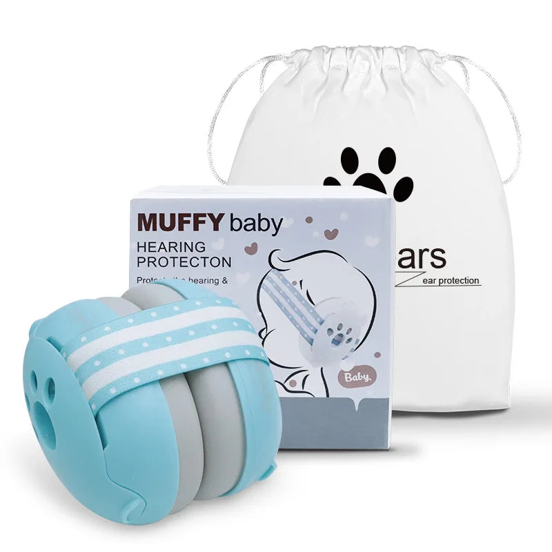Baby Earmuffs Noise Reduction Improves Sleep for Babies and Toddlers Silicone - Sensory Kids