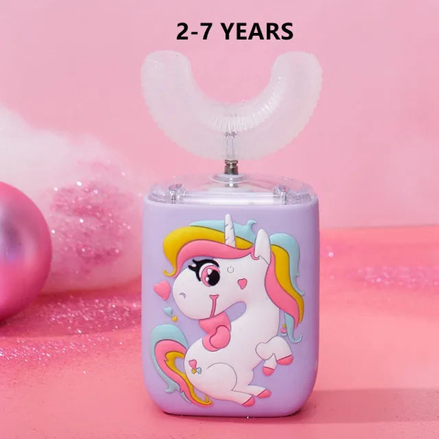 NEW Smart Electric U-Shaped Automatic ToothBrush Silicone - Sensory Kids