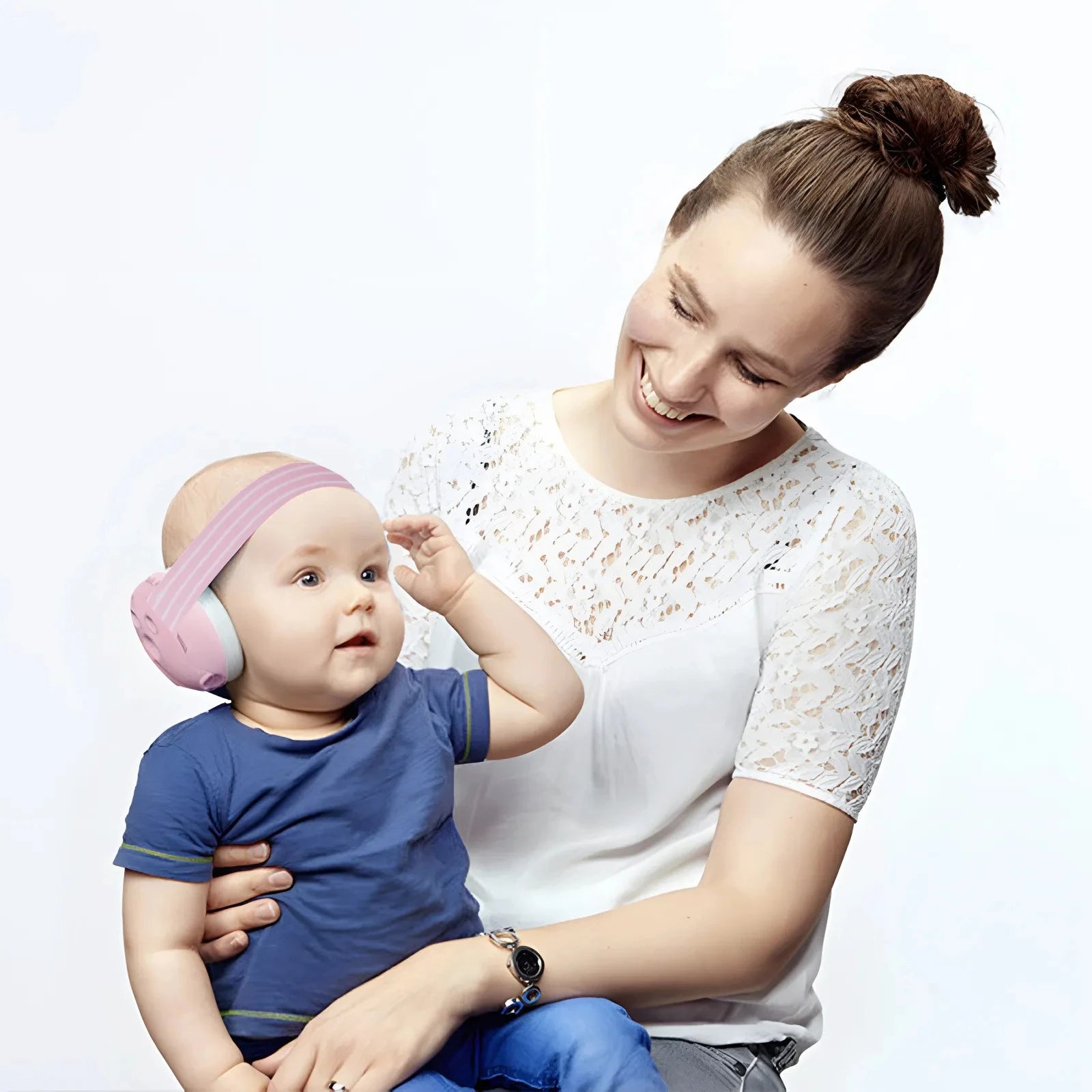 Baby Earmuffs Noise Reduction Improves Sleep for Babies and Toddlers Silicone - Sensory Kids