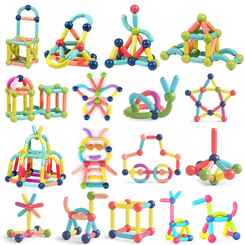 Montessori Magnetic Pieces Puzzle for Children - Sensory Kids