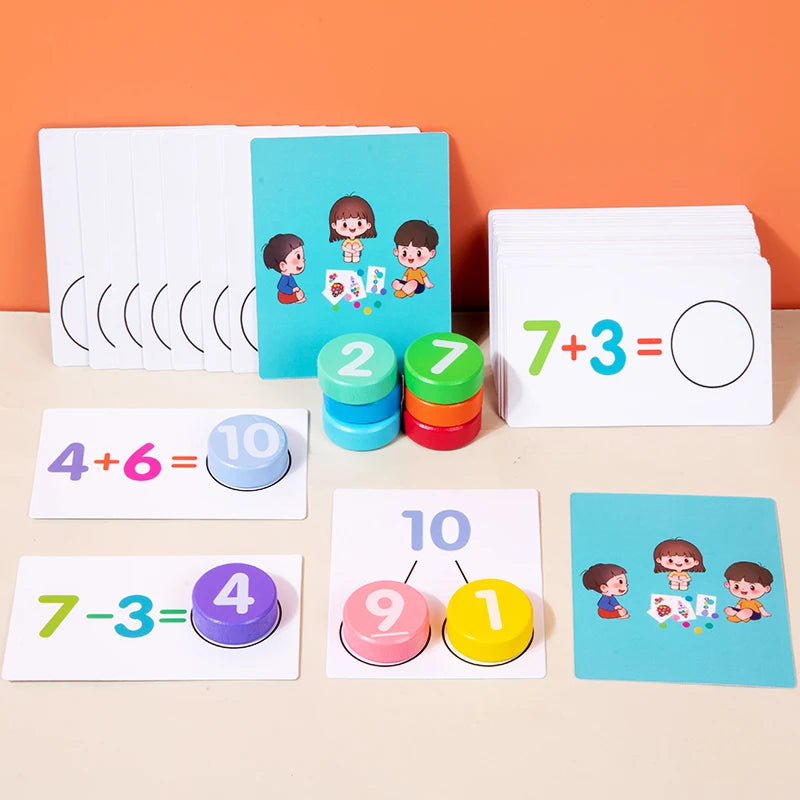 Children's math early education teaching aids