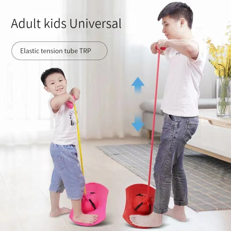 Bouncing Ball Long Height Exercise Equipment Increase For Children - Sensory Kids