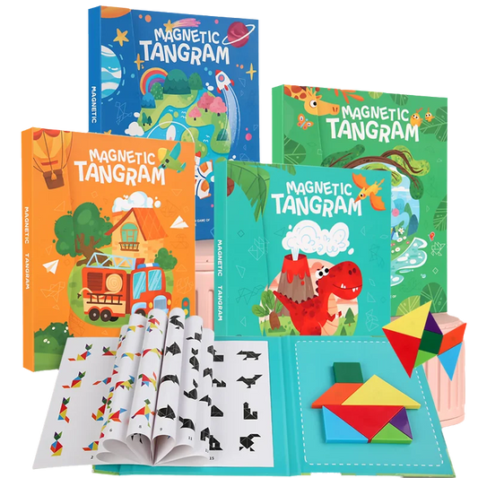 Montessori Magnetic Wooden Board Puzzle for Children - Sensory Kids