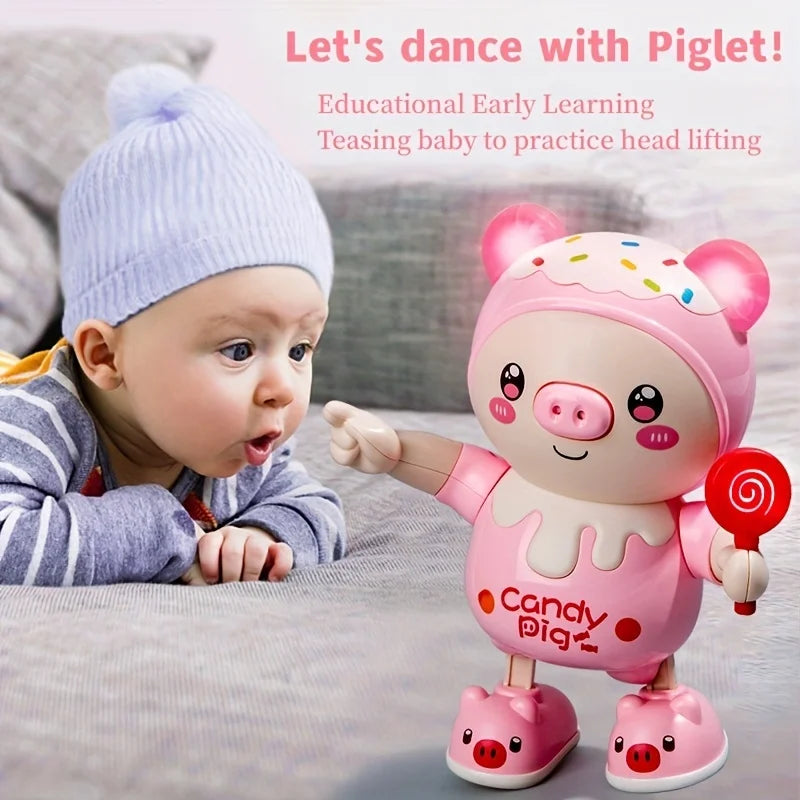 Electronic Pets Pig Dancing Toy Smart Doll Plastic - Sensory Kids