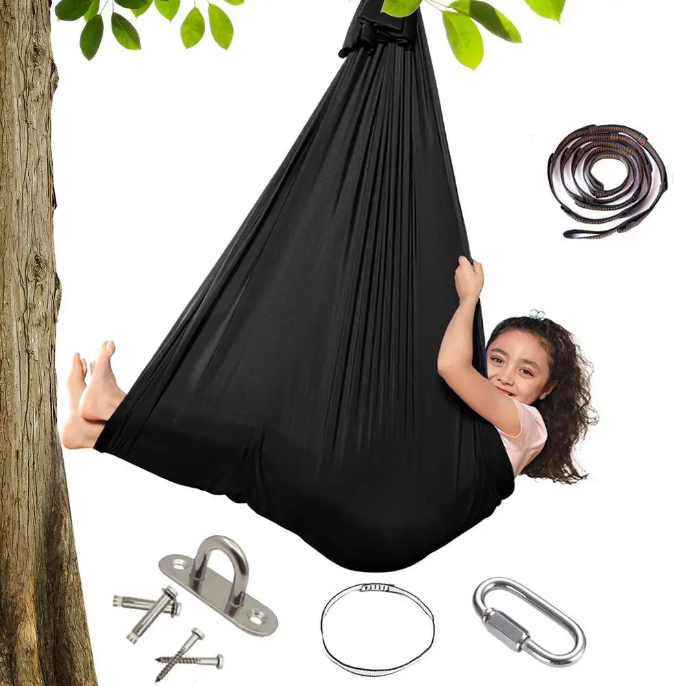 Calming hideaway with Cuddle Sensory Swing for Children - Sensory Kids