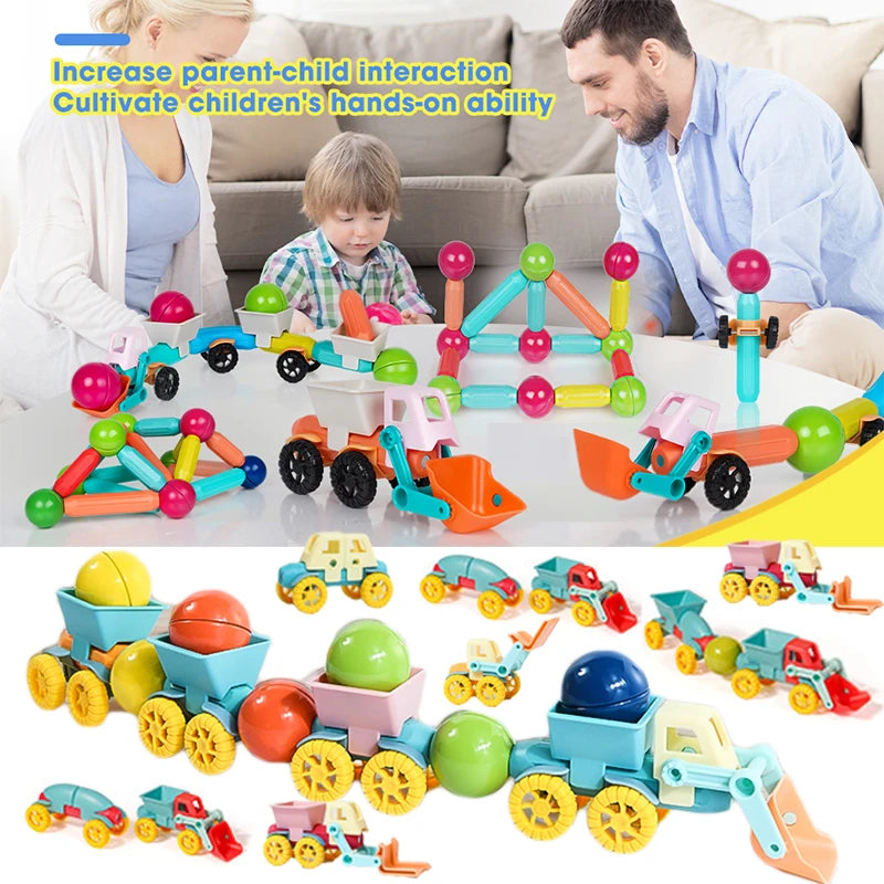 Montessori Magnetic Pieces Puzzle for Children - Sensory Kids