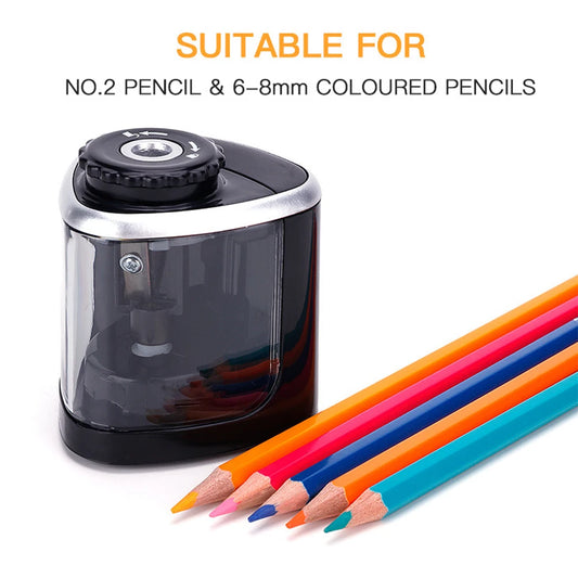 Portable Electric Pencil Sharpener with Battery